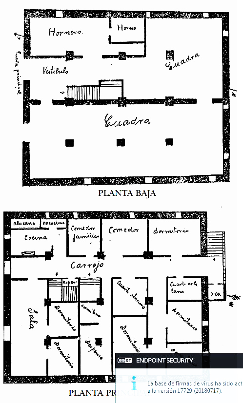 Casa de Suso. Markinez, c. 1926. Fuente: Juan Esnaola, Sociedad de Eusko-Folklore (1925-29).