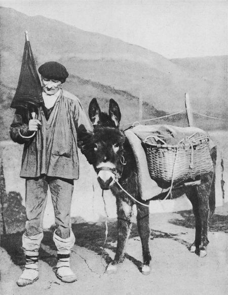 Indumentaria tradicional masculina, 1914. Fuente: Novedades. Núm. 246. San Sebastián, 1914 (foto Indalecio Ojanguren).